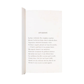 MALLARMÉ (Stéphane) – Vers et prose. 1893.