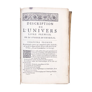 MALLET (Allain Manesson) - Description de l'univers. 1638.