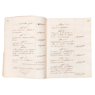 ENSEMBLE DE 3 MANUSCRITS SUR LES FINANCES EXTRAORDINAIRES LIÉES À LA GUERRE DE SEPT ANS. c. 1755-1763.