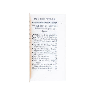 [MASSIALOT (François)] - Nouvelle instruction pour les confitures, les liqueurs, et les fruits. 1692.