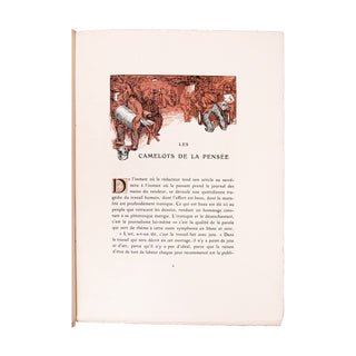MAUCLAIR (Camille) - Les Camelots de la pensée. 1902.