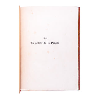 MAUCLAIR (Camille) - Les Camelots de la pensée. 1902.