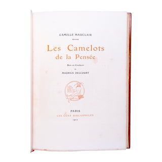 MAUCLAIR (Camille) - Les Camelots de la pensée. 1902.