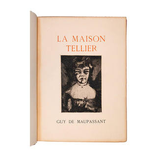 MAUPASSANT (Guy de) – La Maison Tellier. 1925.