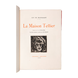 MAUPASSANT (Guy de) – La Maison Tellier. 1925.
