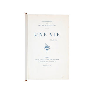 MAUPASSANT (Guy de) – Œuvres complètes. 1908-1910.