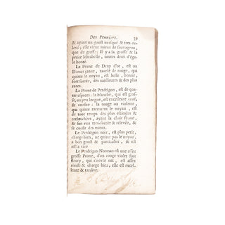 MERLET- L’abrégé des bons fruits. 1690.