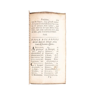MERLET- L’abrégé des bons fruits. 1690.