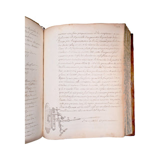 MESSIER (Charles) – Journal de mon voyage de Badonviller, en Lorraine, à Paris. 1756.