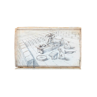 [MILITARIA - MANUSCRIT] - Cahier de chansons appartenant à Eugène Protat. 1870-1871.