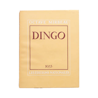 MIRBEAU (Octave) – Dingo. 1935.