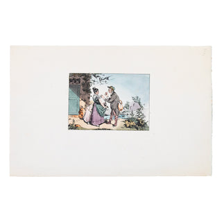 MONNIER - BALLANCHE - Suites des lithographies pour illustrer les Chansons de Béranger.