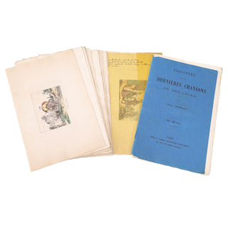 MONNIER - BALLANCHE - Suites des lithographies pour illustrer les Chansons de Béranger.