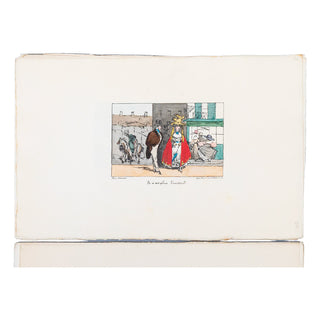MONNIER - BALLANCHE - Suites des lithographies pour illustrer les Chansons de Béranger.