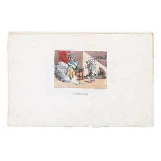 MONNIER - BALLANCHE - Suites des lithographies pour illustrer les Chansons de Béranger.