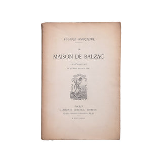 MONNIER (Eugène) – La maison de Balzac. 1884.