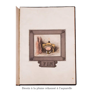 MONNIER (Henry) - Suite de 27 sujets érotiques. c. 1830.