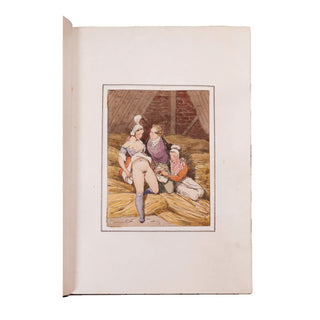 MONNIER (Henry) - Suite de 27 sujets érotiques. c. 1830.