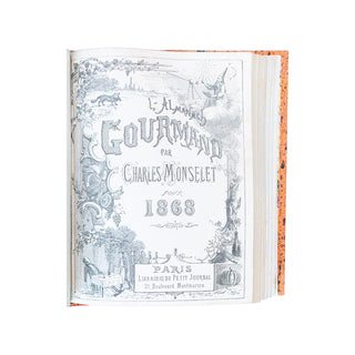 MONSELET - La collection complète des Almanachs gourmands. 1866-1870.