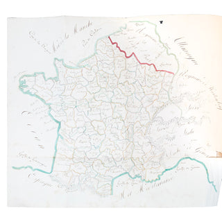MUSCAR (Florentine) - Atlas des départements. c. 1808.