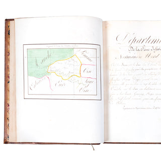 MUSCAR (Florentine) - Atlas des départements. c. 1808.