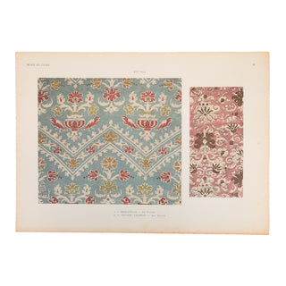 MUSÉE DE CLUNY – Étoffes anciennes (du XVe au XVIIIe siècle). 1910.
