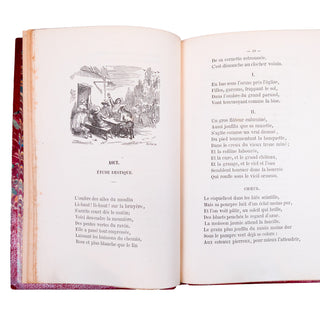 COLLECTIF - NADAR illust. - Chants et chansons de la Bohême. 1853.