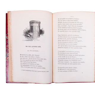 COLLECTIF - NADAR illust. - Chants et chansons de la Bohême. 1853.
