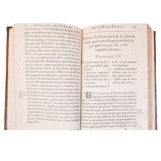 NAUDÉ (Gabriel) - Instruction sur l’histoire des frères de la Roze-Croix. 1623.