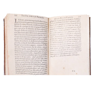 NAUDÉ (Gabriel) - Instruction sur l’histoire des frères de la Roze-Croix. 1623.