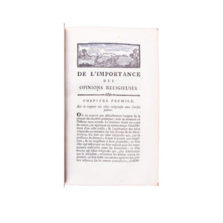 [RECUEIL D’ÉCONOMIE-POLITIQUE] - NECKER & SERVAN. 1781-1788.