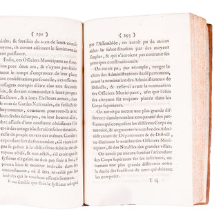 NECKER - Sur l’administration de M. Necker. 1791.