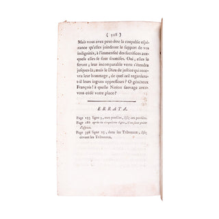 NECKER - Sur l’administration de M. Necker. 1791.