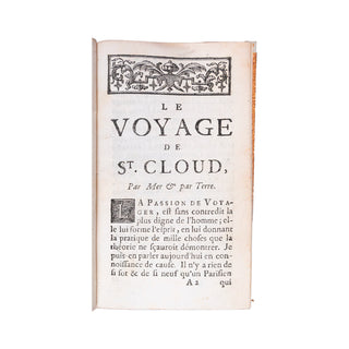 NÉEL - Le Voyage de St. Cloud, par mer & par terre. 1748.