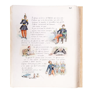 NORIAC - DRANER - Le 101e régiment illustré par Draner. 1907.