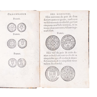 [RÉFORME MONÉTAIRE DE 1577] - Ordonnance du Roy, sur le faict & règlement général de ses Monnoyes. 1577.