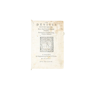PARADIN (Claude) - Les devises héroïques. 1567.