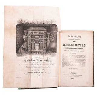 PASSALACQUA (Joseph) - Catalogue des antiquités découvertes en Égypte. 1826.