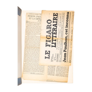 PAULHAN (Jean) – F. F. ou le critique. 1945.