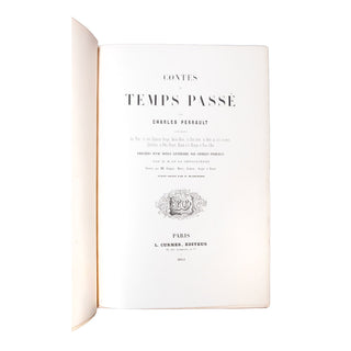 PERRAULT (Charles) - Contes du temps passé. 1843.