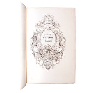PERRAULT (Charles) - Contes du temps passé. 1843.