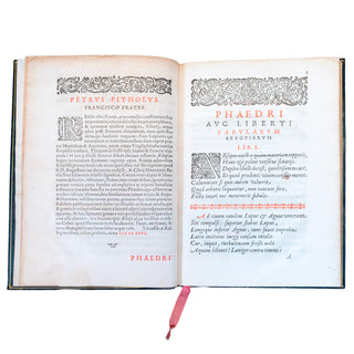 PHÈDRE - Fabularum aesopiarum libri V. 1617.