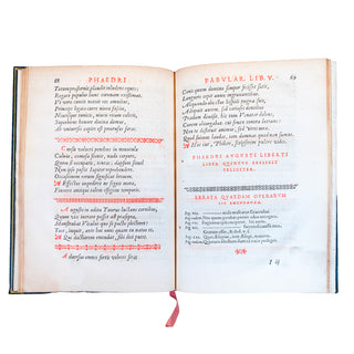 PHÈDRE - Fabularum aesopiarum libri V. 1617.