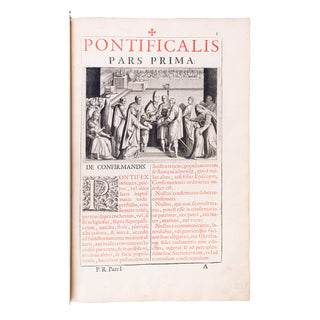 PONTIFICAL ROMAIN - Pontificale romanum Clementis VIII. 1664.
