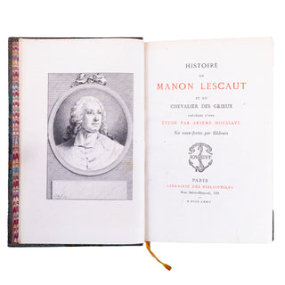 PRÉVOST - Histoire de Manon Lescaut. 1874.