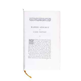 PRÉVOST - Histoire de Manon Lescaut. 1874.