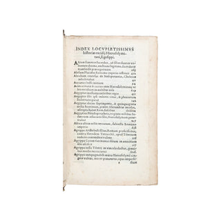 [PSEUDO-HÉGÉSIPPE] – FLAVIUS JOSEPHE - Hegesippi scriptoris gravissimi de Bello Judaico. 1559.