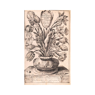 PUGET DE LA SERRE - Le Bovqvet des plvs belles flevrs de l’Eloquence. 1624.