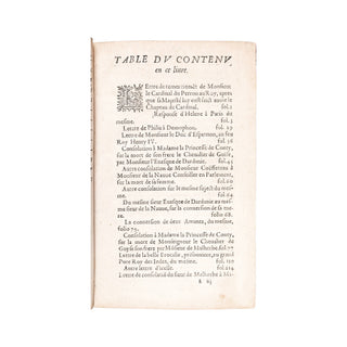 PUGET DE LA SERRE - Le Bovqvet des plvs belles flevrs de l’Eloquence. 1624.