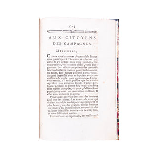 LEQUINIO DE KERBLAY (Joseph Marie) - École des laboureurs. 1790.